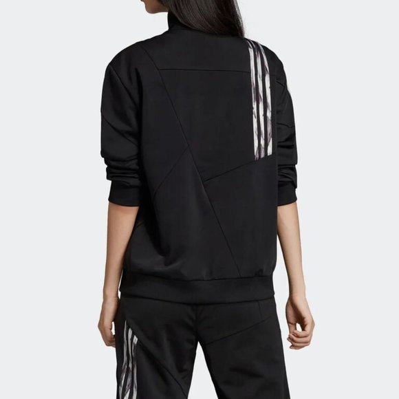 Adidas Originals Women's Daniëlle Cathari Black Firebird Track Jacket FN2777 - Picture 2 of 4